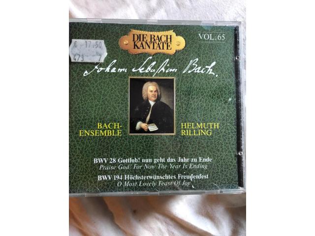 CD CD Bach Ensemble Helmut Rilling, La cantate de Bach 65
