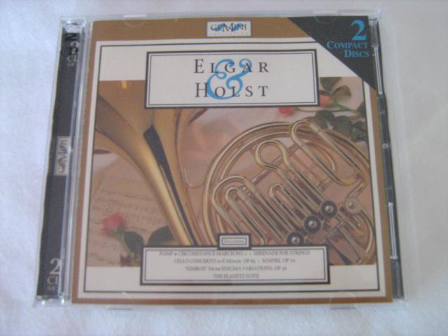 CD double Elgar & Holst