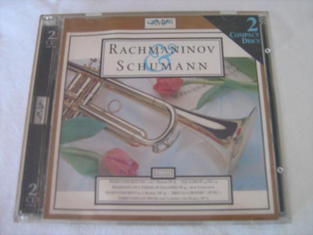CD double Rachmaninov & Schumann