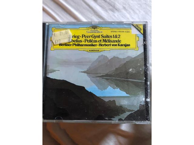 CD Herbert bon Karajan, Edvard Grieg - Jean Sibelius