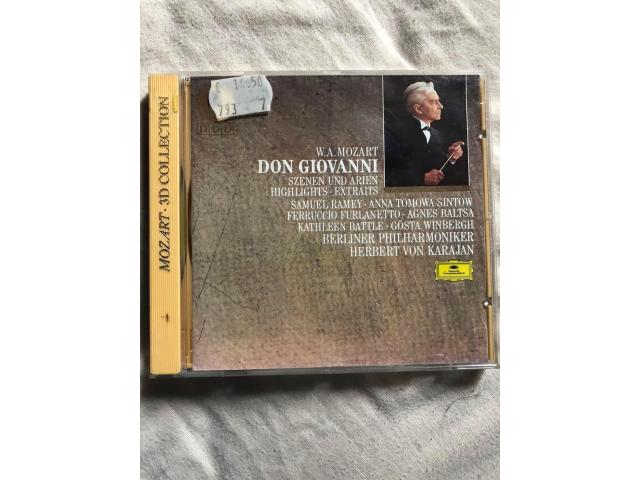 CD Herbert von Karajan, W.À. Mozart, Don Giovanni