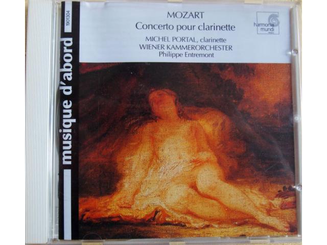 CD MOZART Clarinette PORTAL