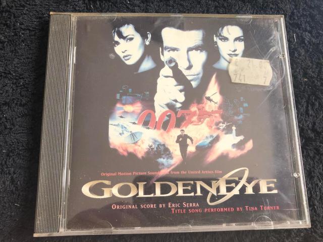 CD Soundtrack Golden Eye 007