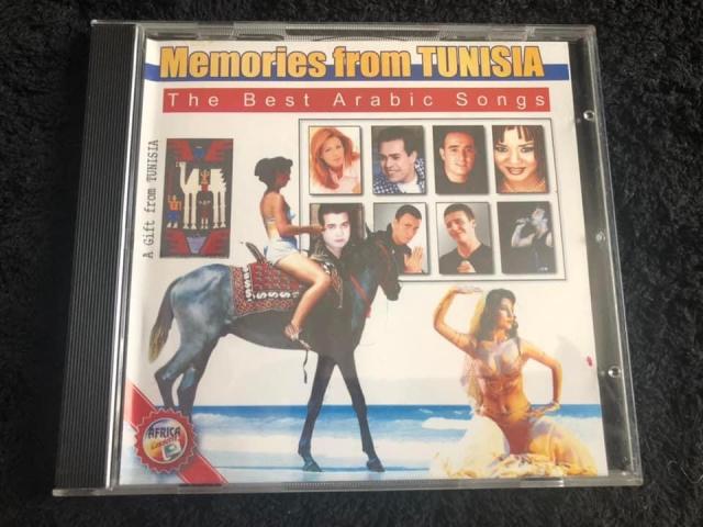 CD The best Arabic songs Memories from Tunisia