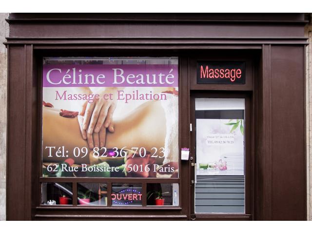 Céline Beauté, votre salon de massages vous accueille chaleureusement à Paris 16