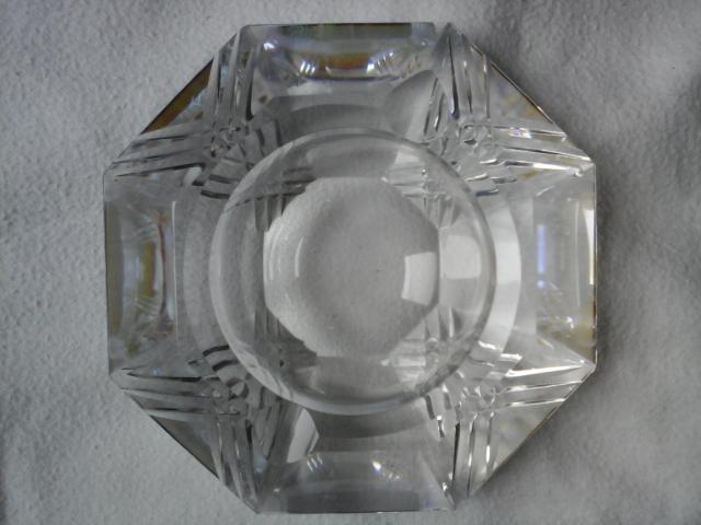 Cendrier en cristal