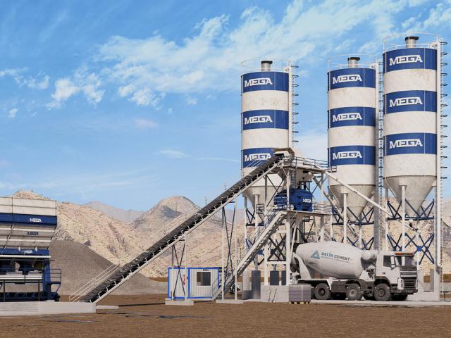 Centrale à béton de 120 m³ à vendre