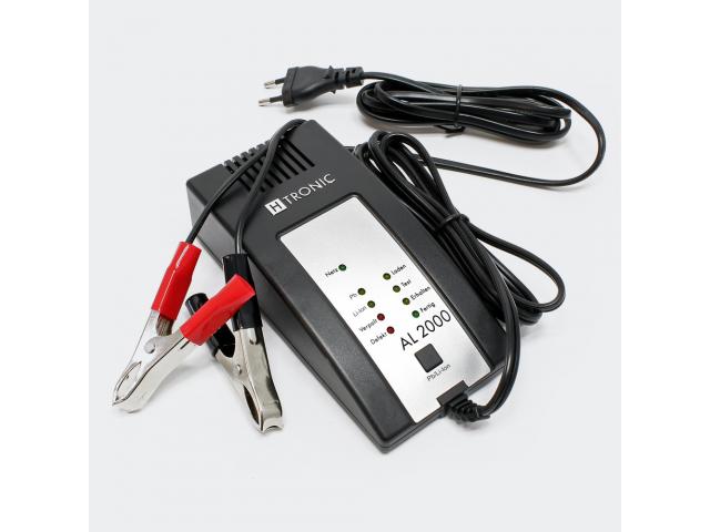 Photo chargeur H-Tronic AL2000 6-12v automatique bat gel-agm auto, moto, quad, scooter etc image 1/5