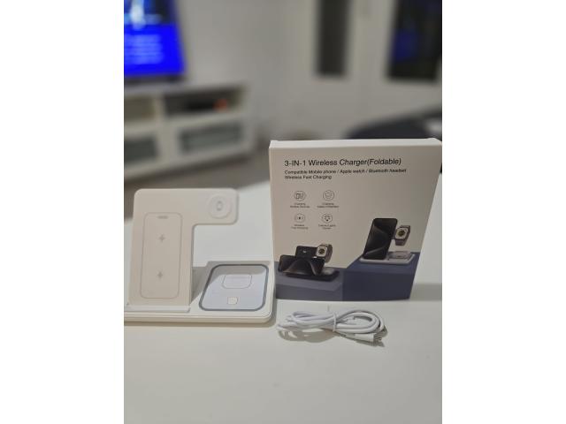 Chargeur sans fil 3 en 1 pliable ????✨