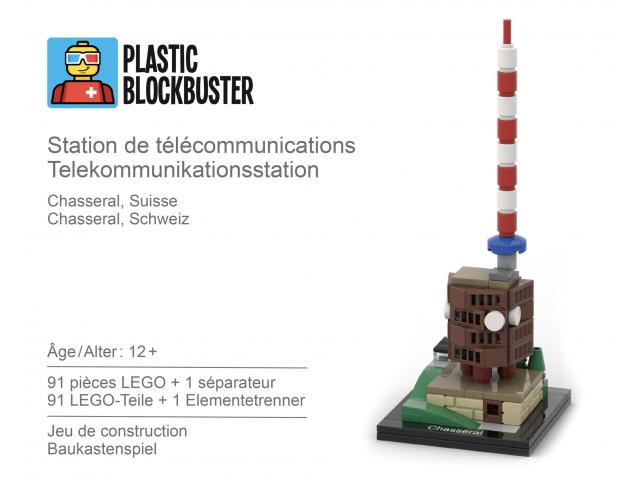 Photo Chasseral Suisse LEGO - Station de télécommunications image 1/6