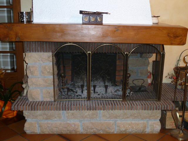 cheminée traditionnelle