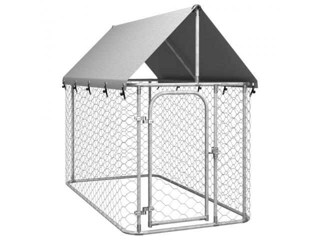 Chenil 2m² hauteur 1,50m enclos chien parc chien cage chien cage chien cage chiot enclos chiot