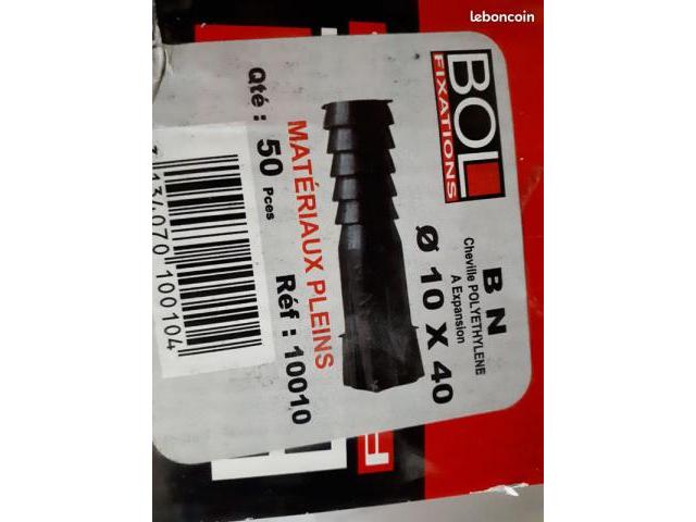 CHEVILLE BOL BN10 NOIRE BTE DE 50 U