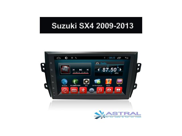 Chine Fabricant Système de GPS Navigation Autoradio Android Bluetooth Suzuki SX4 2009-2013