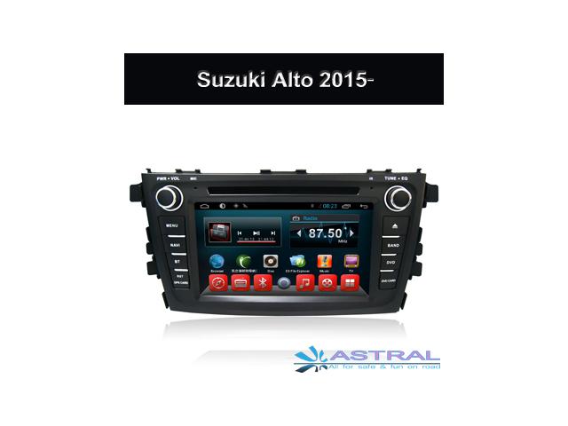 Photo Chine Fournisseur Suzuki Autoradio Gps TV DVD Bluetooth écran tactile Alto 2015 2016 image 1/6