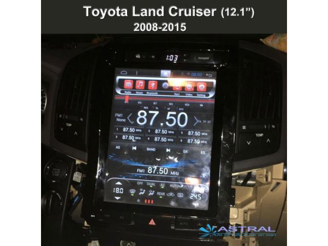Chine Usine Toyota Système de navigation par satellite 12.1 pouces Land Cruiser 2008-2015