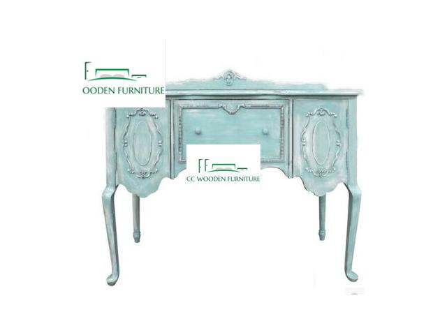 Classical French style wood cabinet vanity base