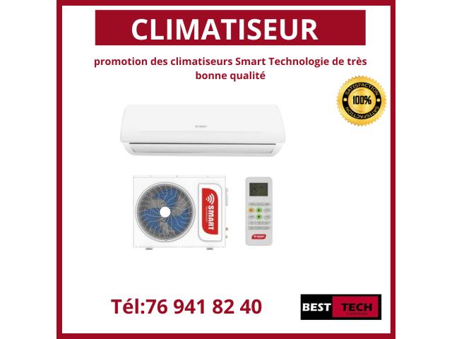 CLIMATISEUR SMART TECHNOLOGY DISPONIBLE