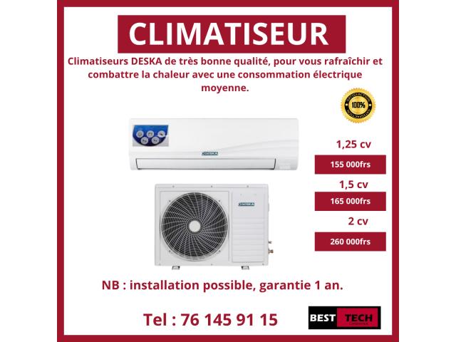 Photo CLIMATISEURS SMART TECHNOLOGY , SKYLINE ET DESKA DISPONIBLE image 1/4