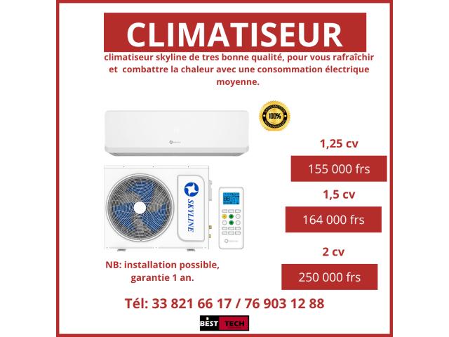 CLIMATISEURS SMART TECHNOLOGY , SKYLINE ET DESKA DISPONIBLE