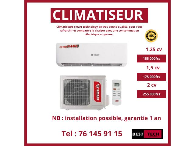 CLIMATISEURS SMART TECHNOLOGY , SKYLINE ET DESKA DISPONIBLE
