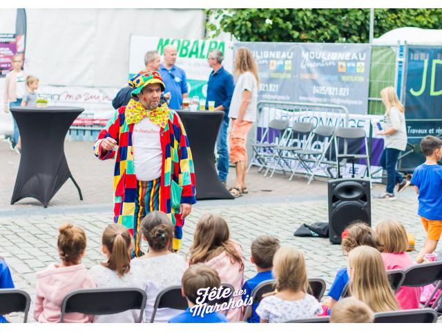 Clown pour anniversaire, animations de rue, du mime, de la statue vivante, de l'échassier, du faux s