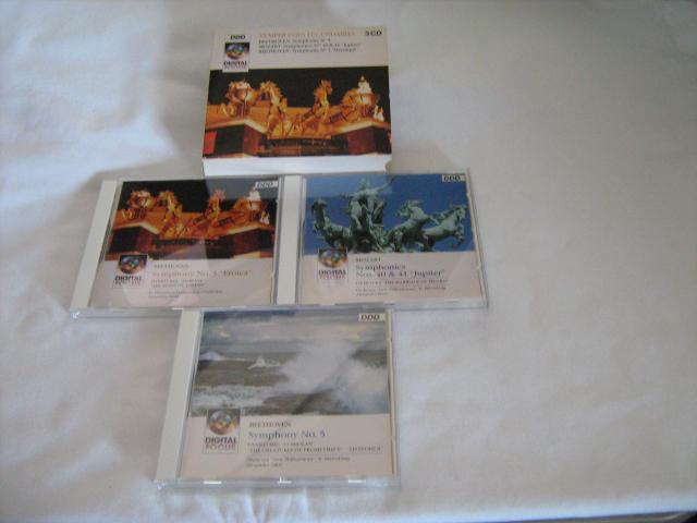 Photo Coffret 3 CD Symphonies Légendaire image 1/2