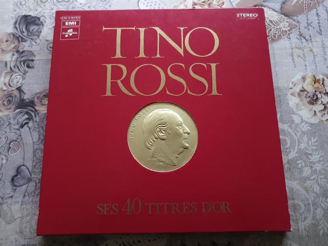 coffret 3 disque vinyl 33 tours Tino Rossi