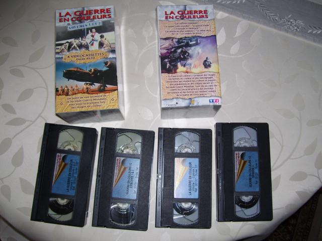 Photo Coffret de 4 VHS La Guerre en Couleurs image 1/4