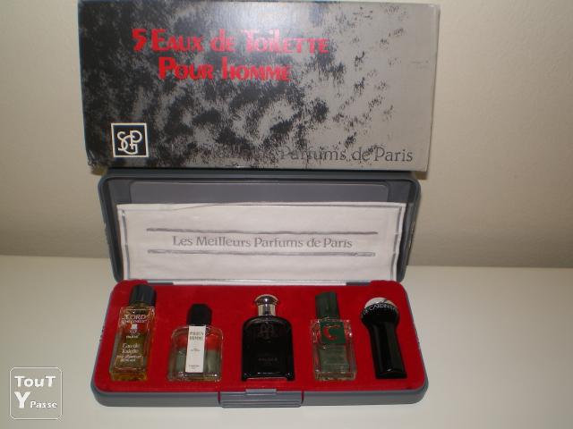 Coffret miniatures  Les Meilleurs Parfum De Paris