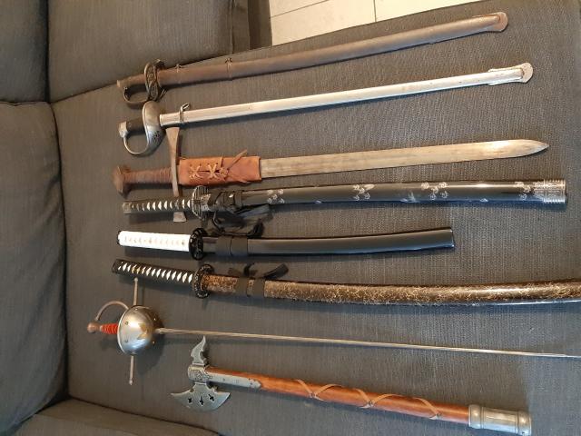 Collection armes blanches