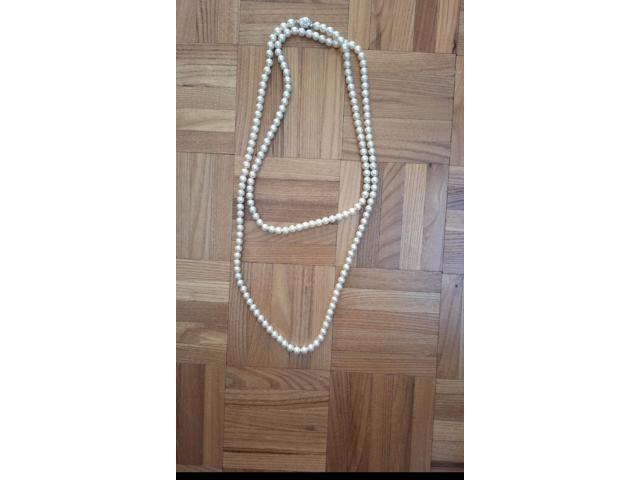 Collier en perles vintage