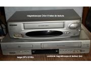 Annonce combiné scope et lecteur dvd-Targa DVP-5100x et lot VHS.
