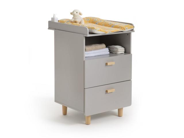 Commode / Table langer grise armoire montessori meuble Montessori lit Montessori bibliotheque Montes