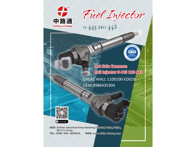 Common Rail Fuel Injector 0 445 120 212