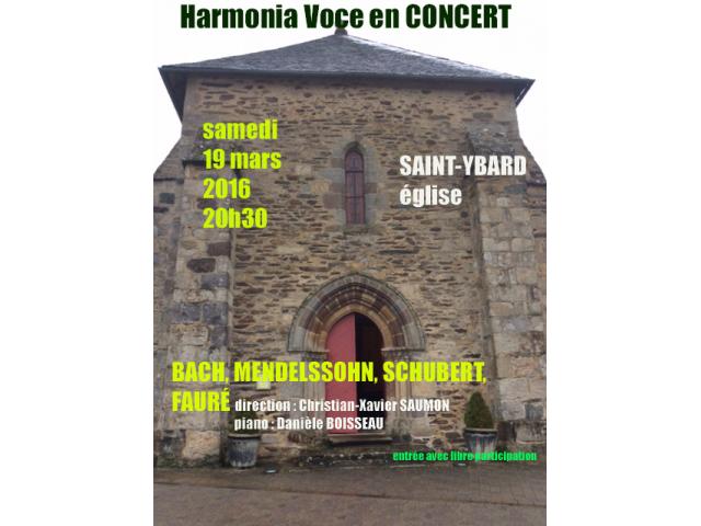 Concert à Saint-Ybard