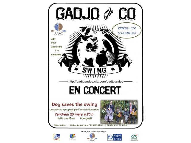 Concert du groupe Gadjo & Co