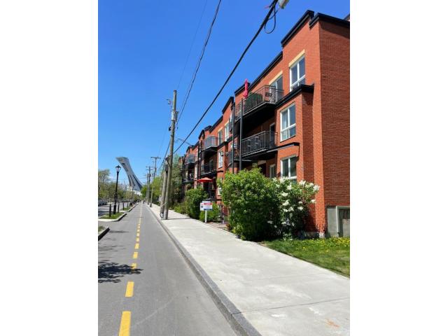 Condo 3 cac avec plafond cathédrale près du Stade Olympique (Montreal, Quebec)
