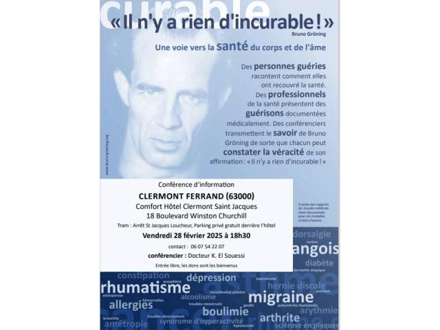 Conférence avec médecin