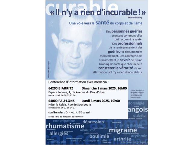 Conférence avec médecin