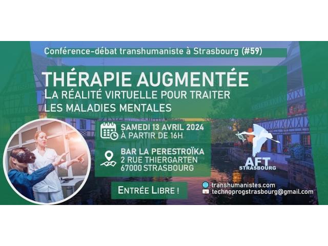 Conférence/débat : Thérapie augmentée : La réalité virtuelle pour traiter les maladies mentales