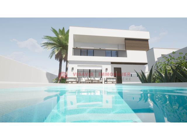 CONSTRUCTION VILLA EN ZONE URBAINE DJERBA - RÉF P694