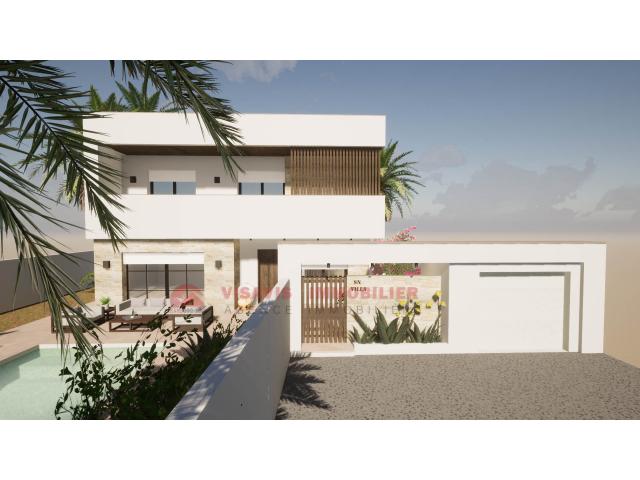 CONSTRUCTION VILLA EN ZONE URBAINE DJERBA - RÉF P694