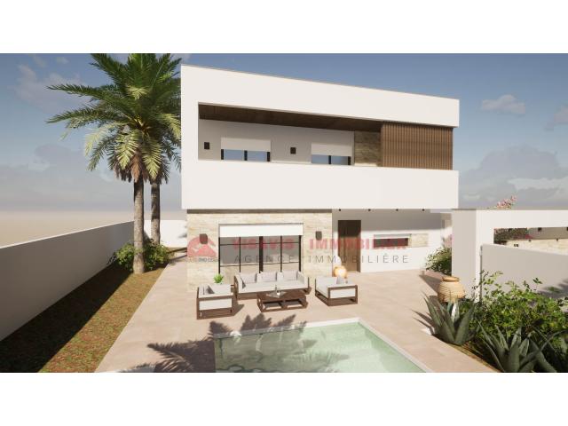 CONSTRUCTION VILLA EN ZONE URBAINE DJERBA - RÉF P694