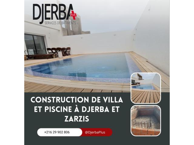 Photo Construction Villa et Piscine à Djerba et à Zarzis image 1/1