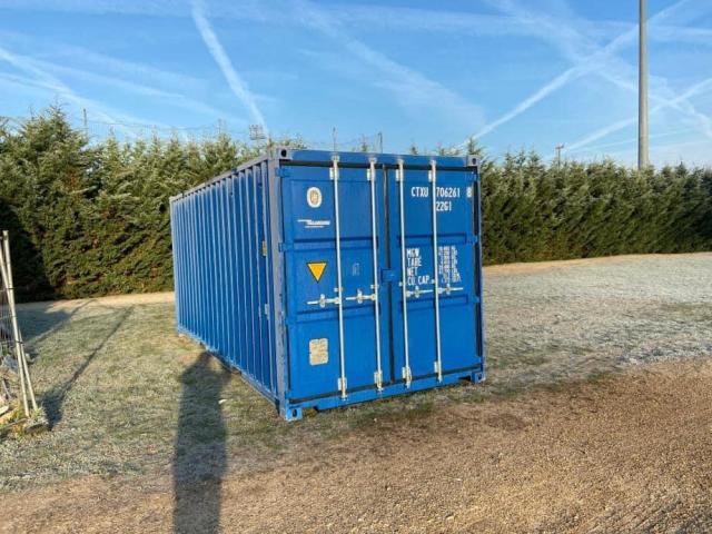 Containers maritimes 20 pieds de stockage