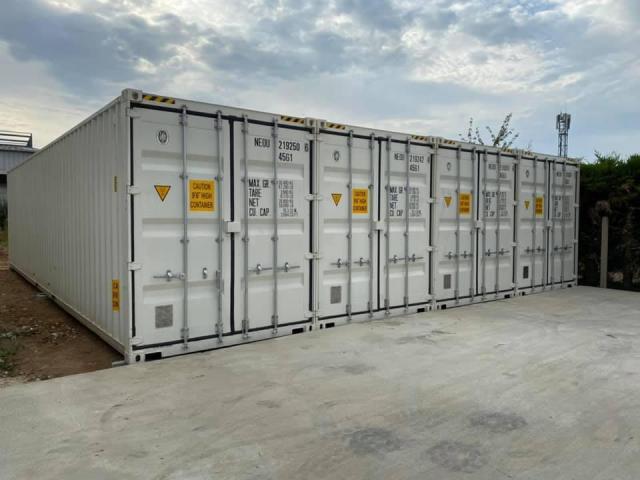 Containers maritimes 40 pieds de stockage