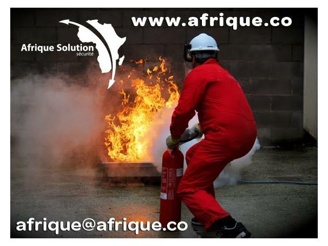 Photo Côte d'Ivoire formation incendie EPI Abidjan extincteurs image 1/5