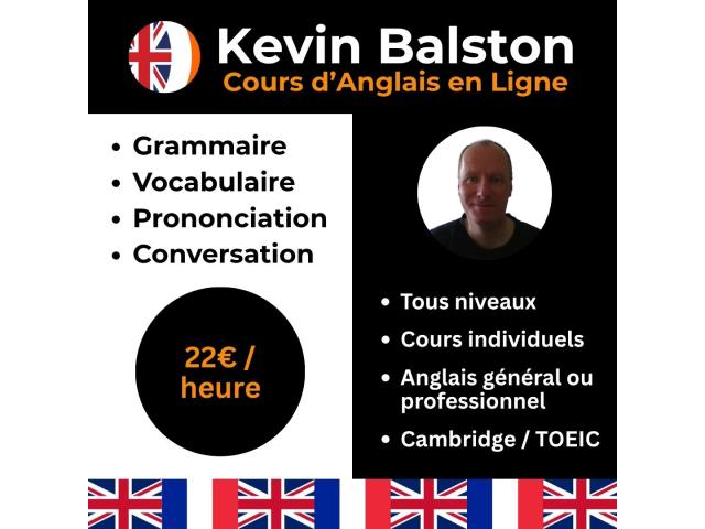 Cours d'anglais en ligne