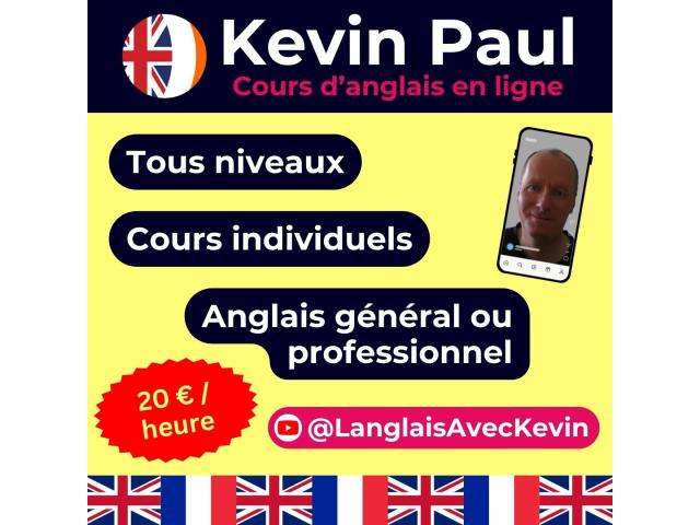 Cours d'anglais en ligne